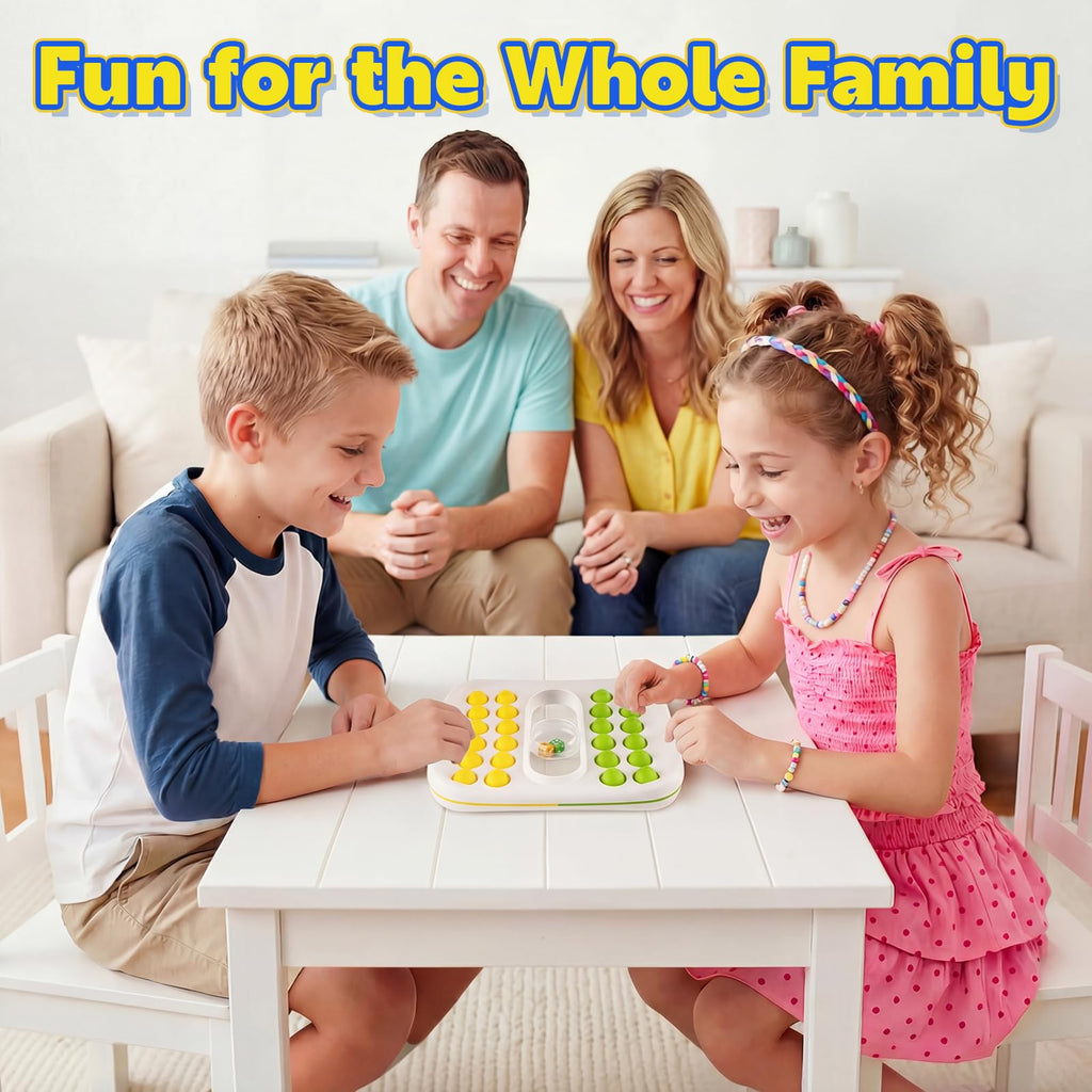 Kiditos Pop Math Game – Fun Addition & Subtraction Learning Toy for Kids Ages 4-8 with Built-in Dice and Sensory Fidget Pop Bubbles