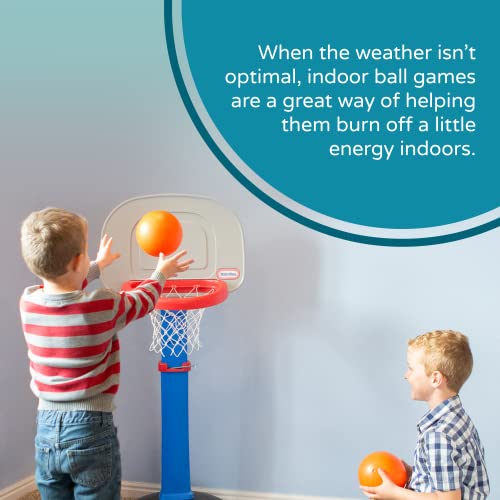 Kids Basketball Replacement 2-Pack – 6-Inch Mini Basketballs for Little Tikes & Standard Hoops