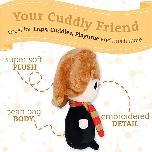 Kids Preferred Hermione Granger Plush Toy – Soft Harry Potter Stuffed Animal, 6 Inches