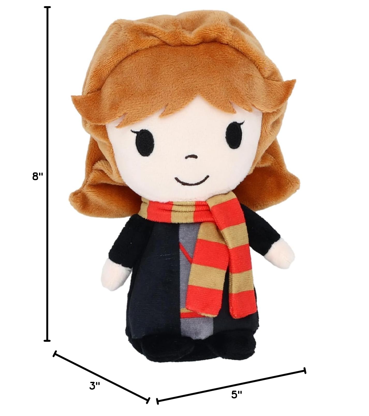 Kids Preferred Hermione Granger Plush Toy – Soft Harry Potter Stuffed Animal, 6 Inches