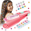 kidzkube Hair Gem Stamper Kit: Reusable Bling Hair Jewels for Girls, Ages 3-12