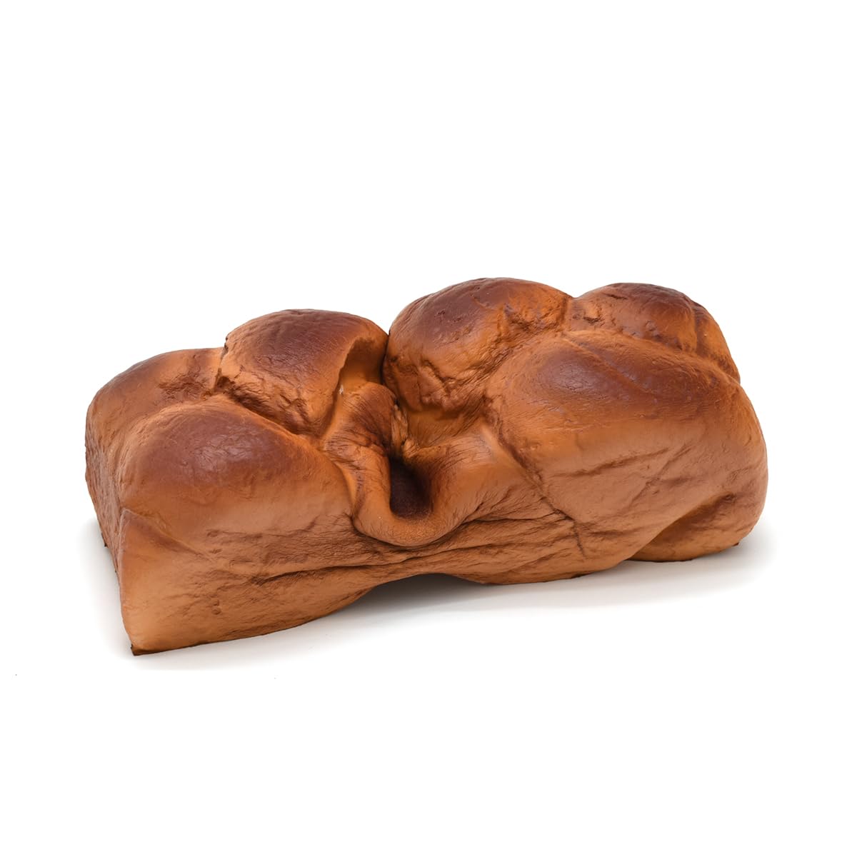 Kiibru 7.9-Inch Squishy English Bread Toy - Slow Rising Chocolate Scented PU Foam