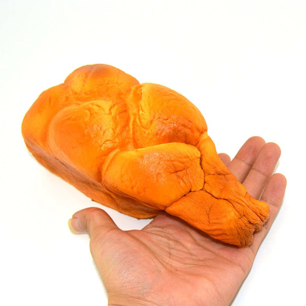Kiibru Colossal Slow Rising Bread Squishy 7.9" Mint Scented PU Foam Stress Relief Toy