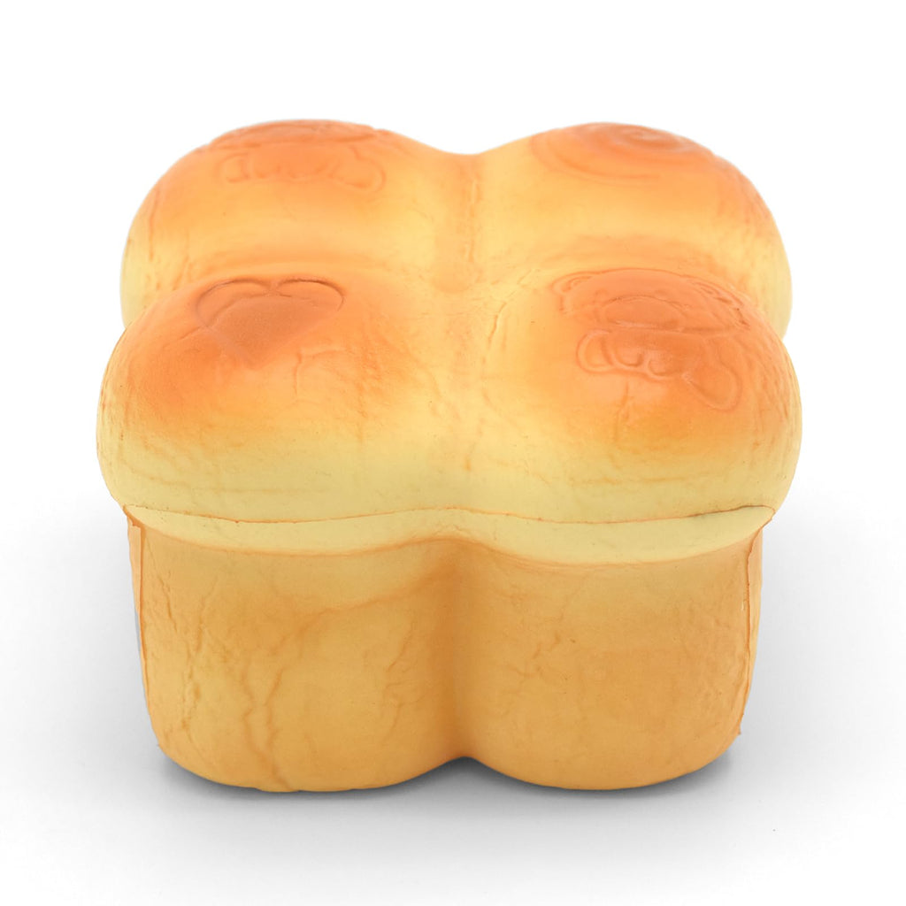 Kiibru Petals Jumbo Bread Squishy: Slow Rising Wheat Scented Stress Toy, 4.7 Inch