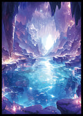 Kiiransr MTG Card Sleeves – Underground Sea (Blue Black) – 100 Standard Size Sleeves with Clear Front and Matte Back
