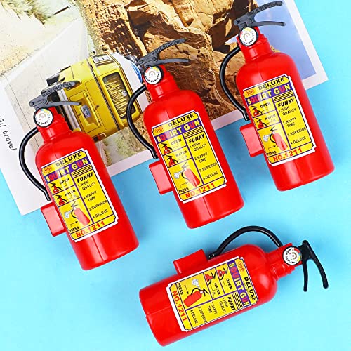 KIMOBER 12 Pack Mini Fire Extinguisher Water Squirt Guns - Realistic Toy for Kids Pool Party Favors, Summer Outdoor Games
