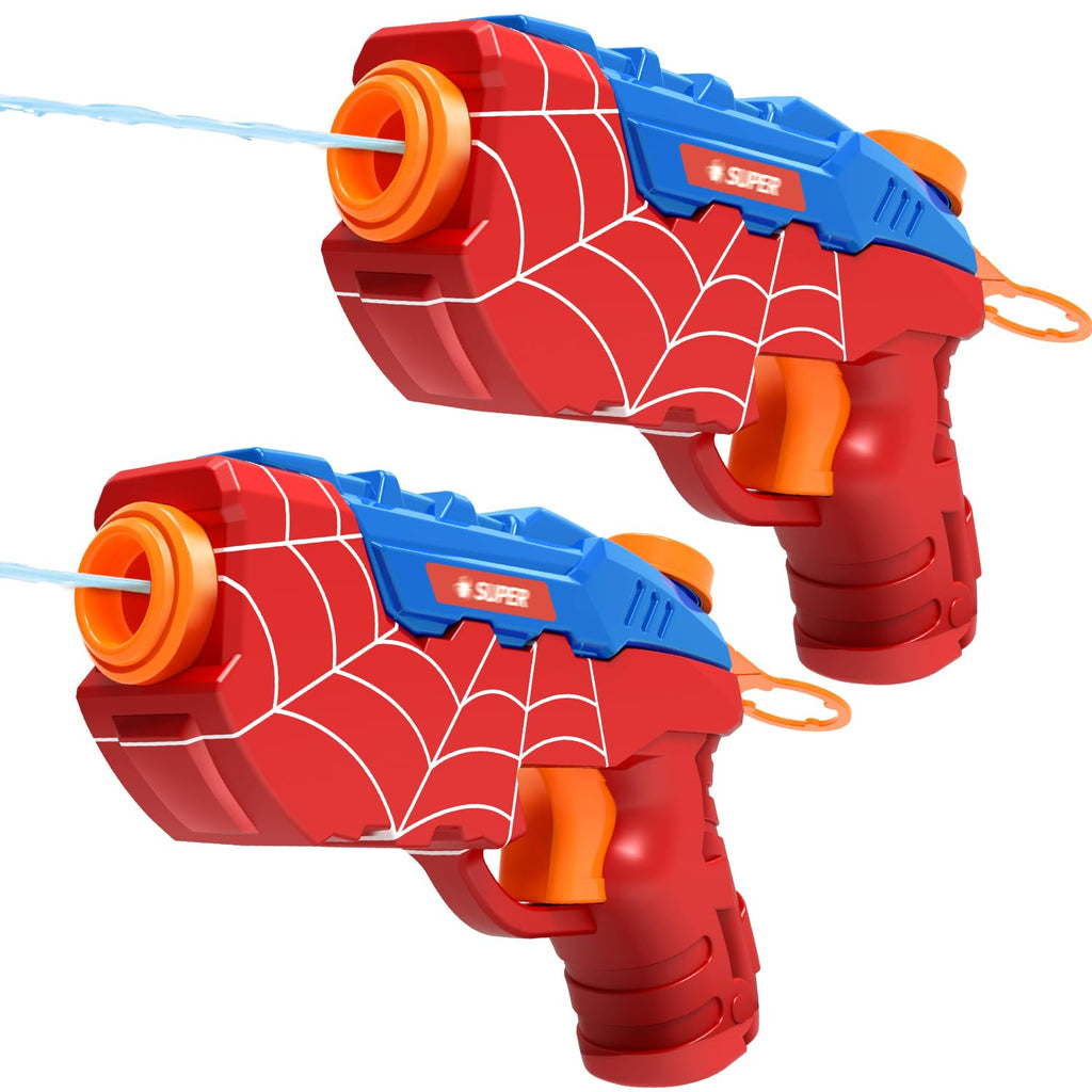 Kinayue 2 Pack Water Guns for Kids – Manual Squirt Pistols for Pool, Beach & Outdoor Fun