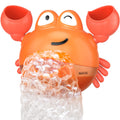 KINDIARY Crab Bath Bubble Maker – Automatic Bubble Blower for Toddlers 1-3, Battery Operated, BPA-Free