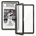 Kinerby Magnetic BGS Slab Protector – UV Blocking Tempered Glass, Aluminum Frame for 35PT BGS Cards (Black)