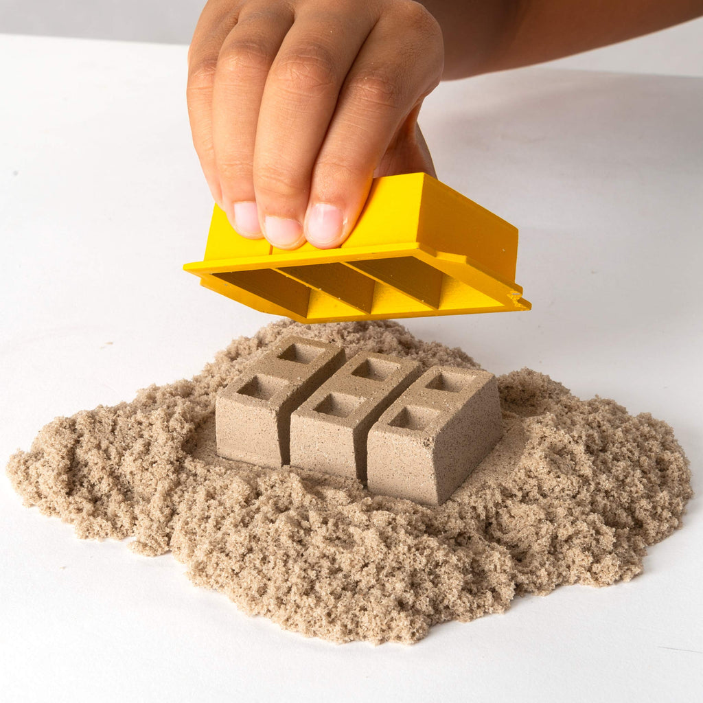 Kinetic Sand Dig N' Demolish Playset - 1lb Brown Sand with 2-in-1 Truck for Kids Ages 5+