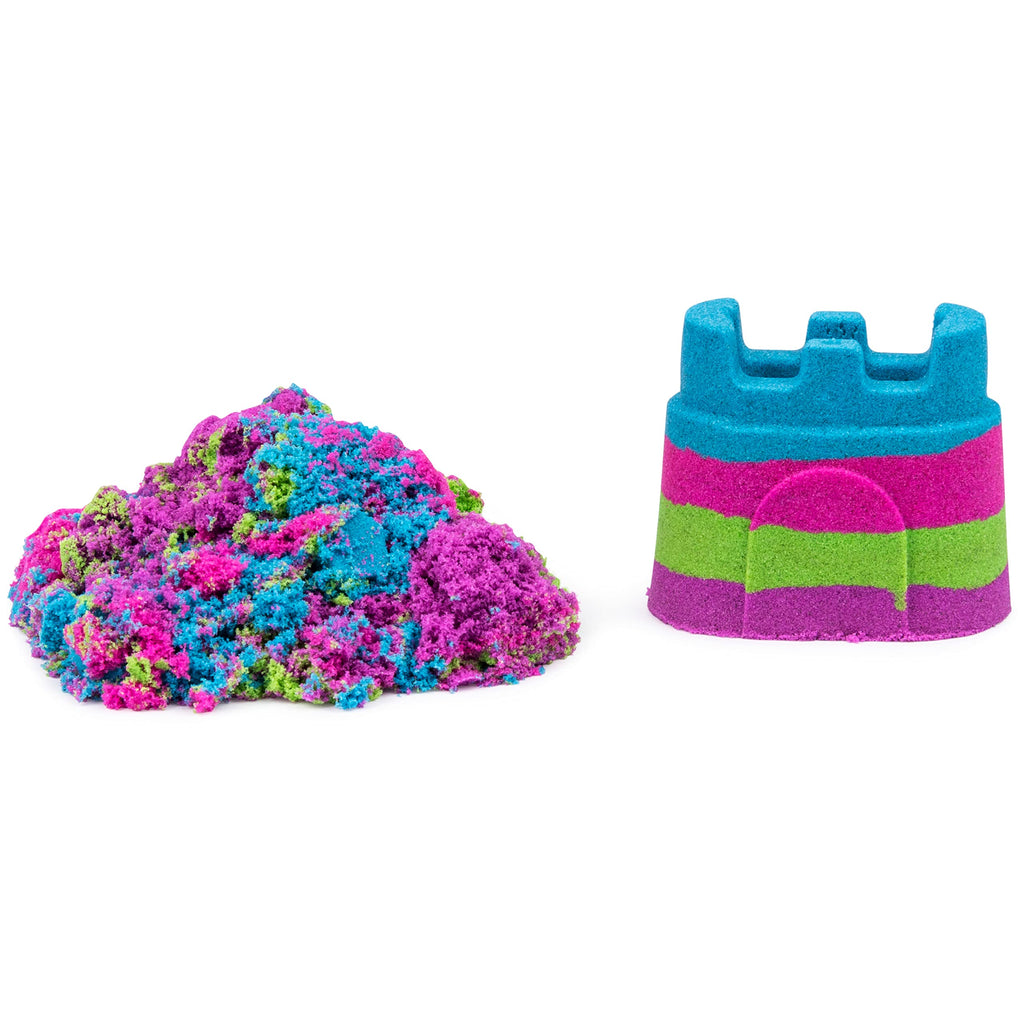 Kinetic Sand Rainbow Unicorn 2-Pack – 10oz of Moldable Sensory Sand for Kids Ages 3+