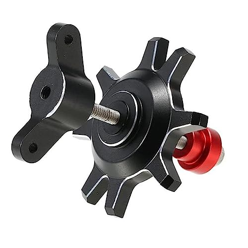 KingVal RC Tire Clamp – Wheel Assembly & Disassembly Tool for 1/10 RC Car 1.9/2.2 Beadlock Wheels (Black)