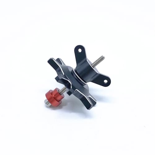 KingVal RC Tire Clamp – Wheel Assembly & Disassembly Tool for 1/10 RC Car 1.9/2.2 Beadlock Wheels (Black)