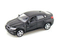 KiNSMART 1:38 Scale BMW X6 Die Cast Metal Model Car - Pullback Action with Opening Doors (5 inch, Black)