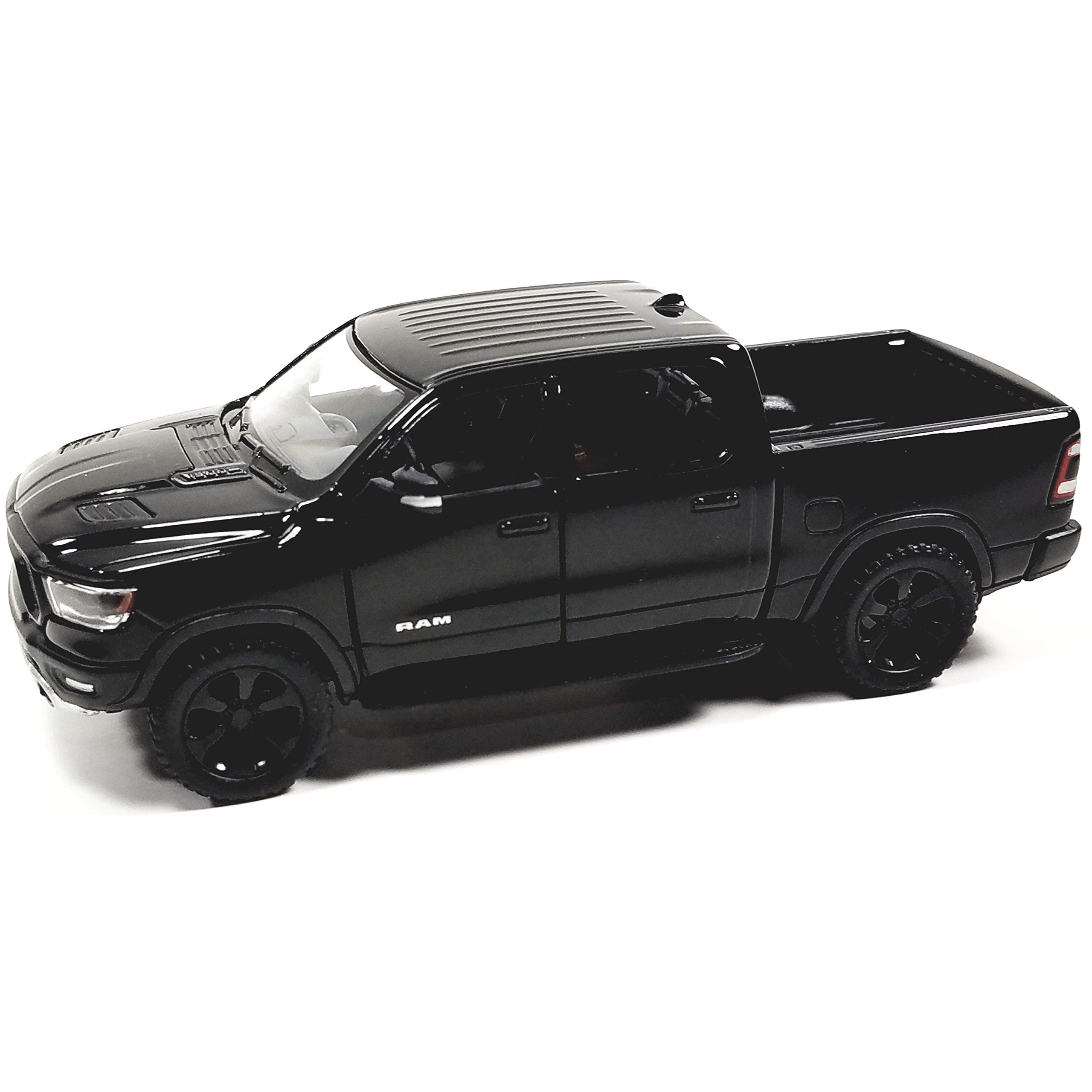 KiNSMART 2019 Dodge Ram 1500 1:46 Scale Die-Cast Metal Truck Model - Black