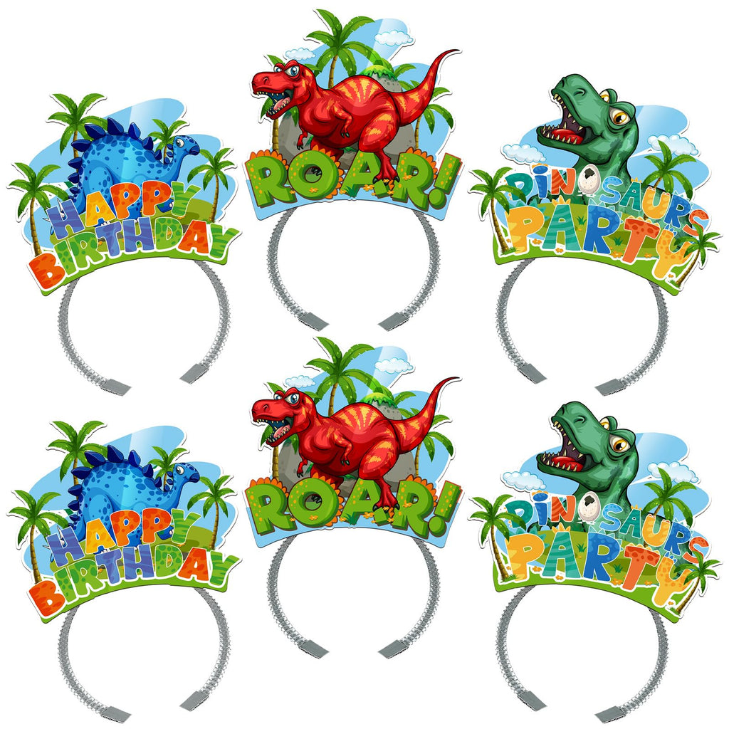 KKBES Happy Birthday Headbands for Kids and Adults – 12 Pack, 3 Patterns, Stretchable Paper Party Headwear