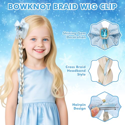 KKONES Light-Up Princess Dress Set with Cape and Accessories for Girls Ages 3-8