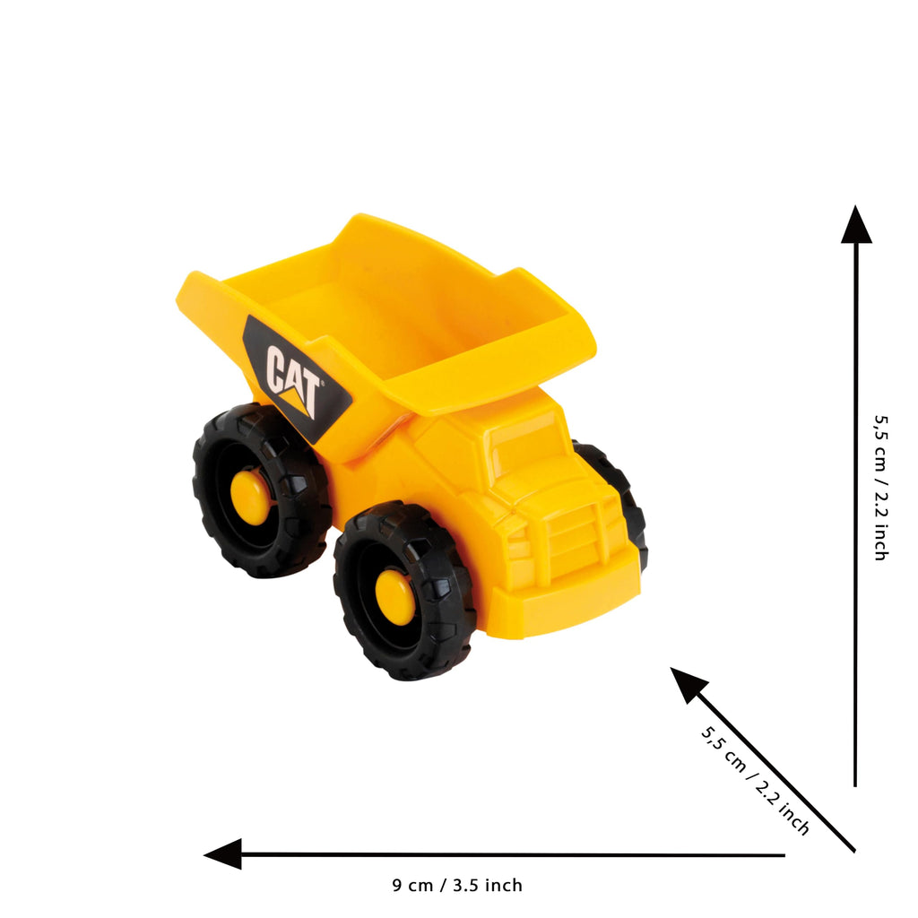 Klein CAT Caterpillar Construction Site Mega Set – 3-Piece 1:50 Scale Bulldozer, Hauler & Loader for Toddlers 18 Months+