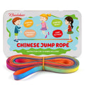Kleintober Chinese Jump Rope – Elastic Polyester-Latex Rubber Twist for Kids (157.5")