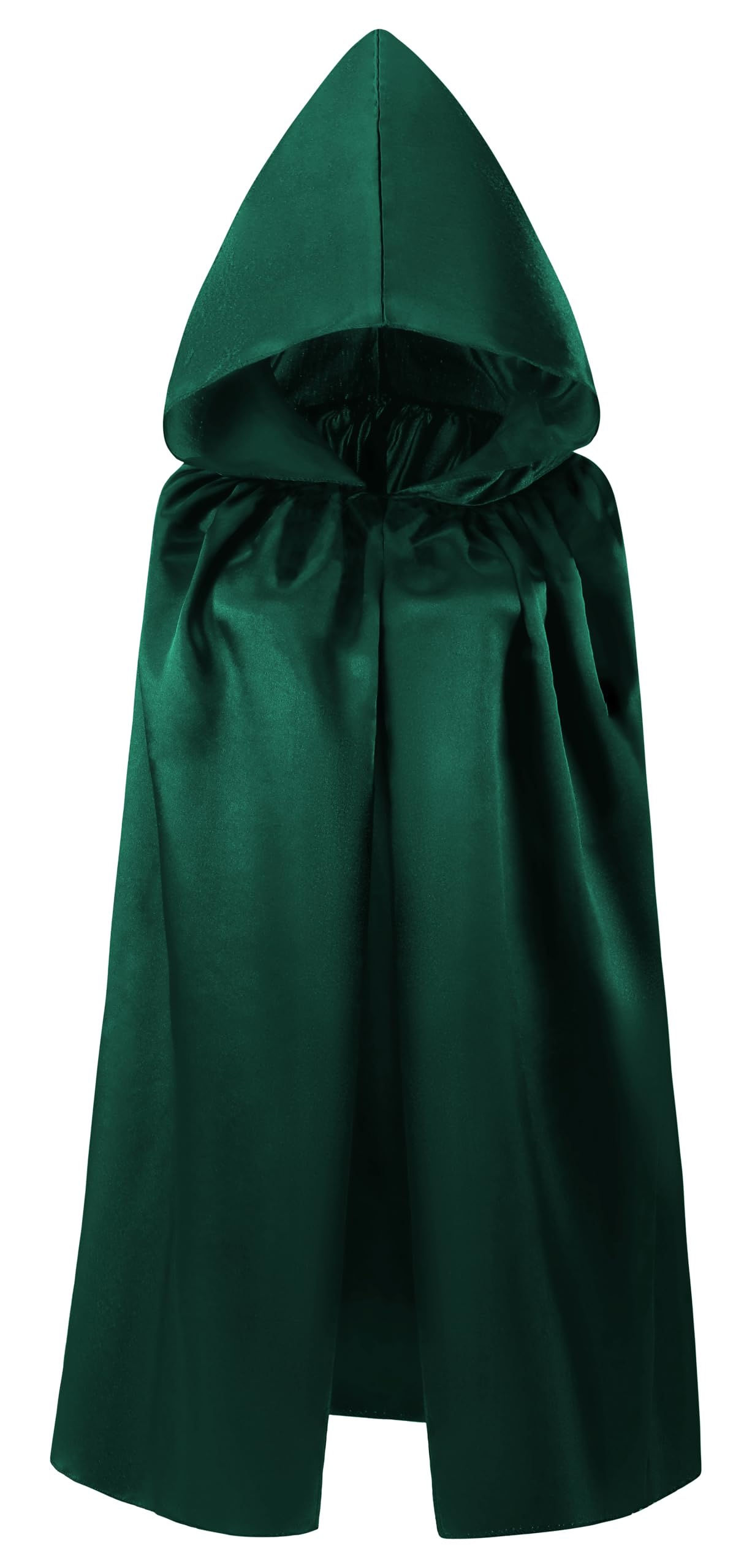 KNELOR Kids Hooded Cloak Robe for Halloween Cosplay Costumes Ages 3-16