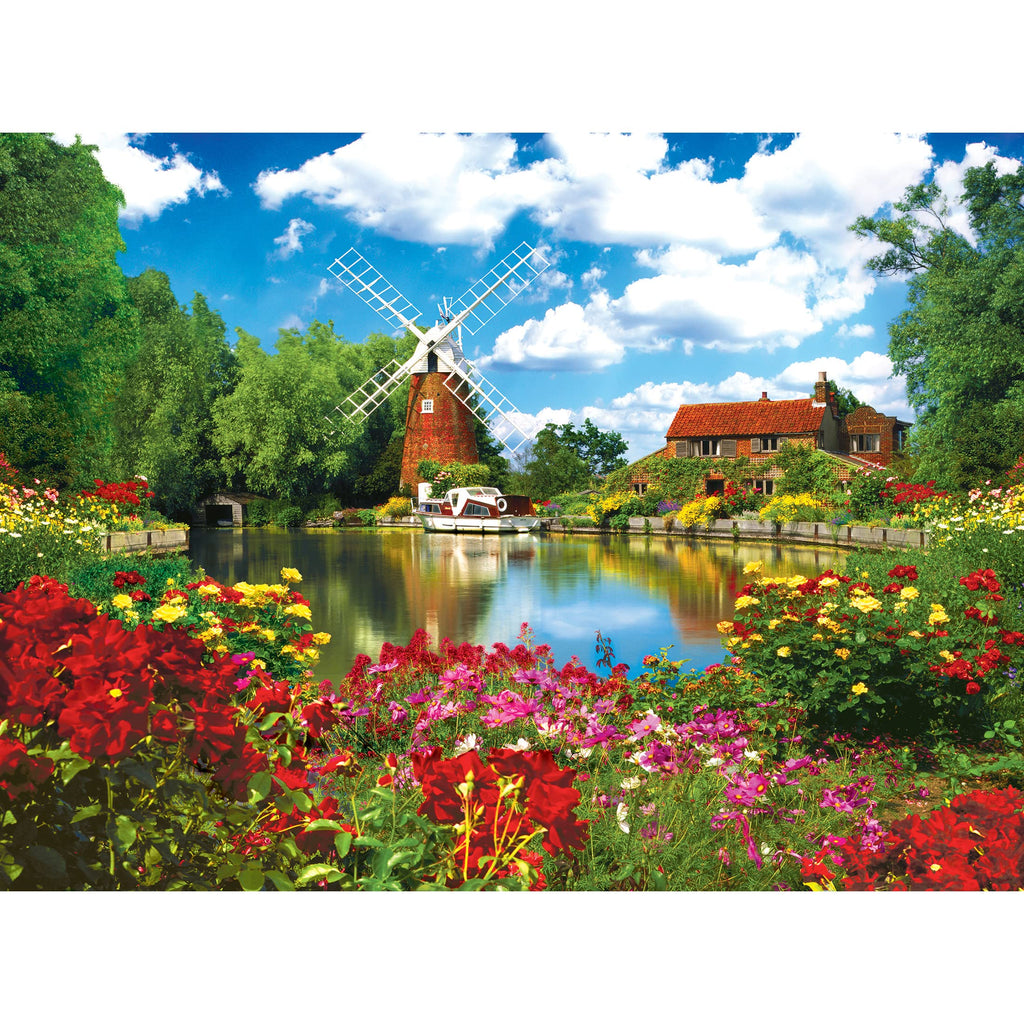 Kodak Premium 1000-Piece Jigsaw Puzzle: Hunsett Mill, Norfolk, England – 20" x 27"