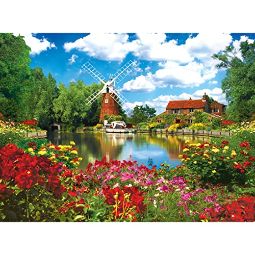 Kodak Premium 1000-Piece Jigsaw Puzzle: Hunsett Mill, Norfolk, England – 20" x 27"
