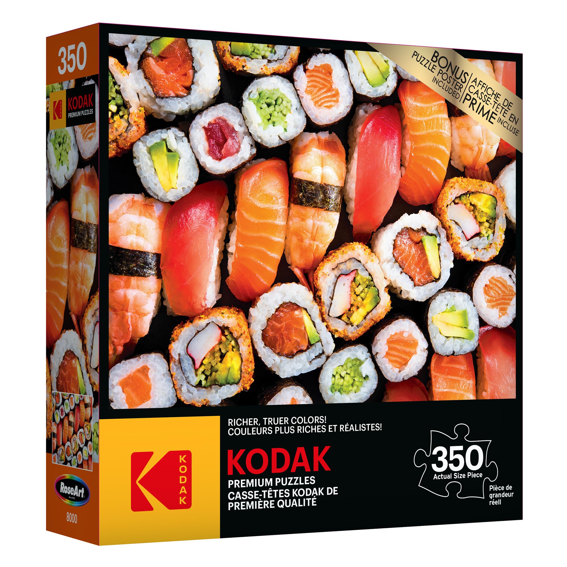Kodak Premium Japanese Sushi 350-Piece Jigsaw Puzzle by RoseArt