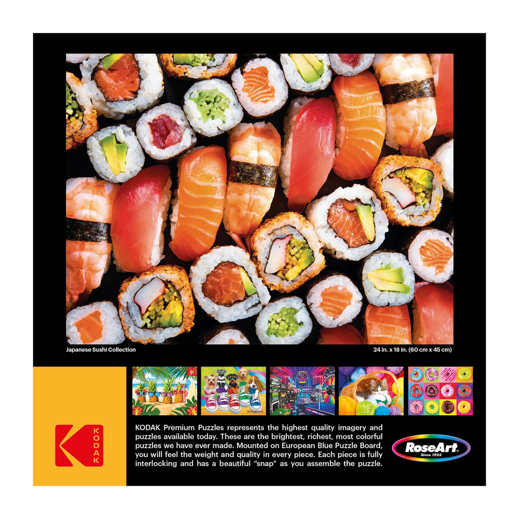 Kodak Premium Japanese Sushi 350-Piece Jigsaw Puzzle by RoseArt