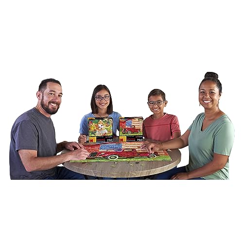 Kodak Premium Mosaics 750-Piece Jigsaw Puzzle – American Pickup Truck by RoseArt