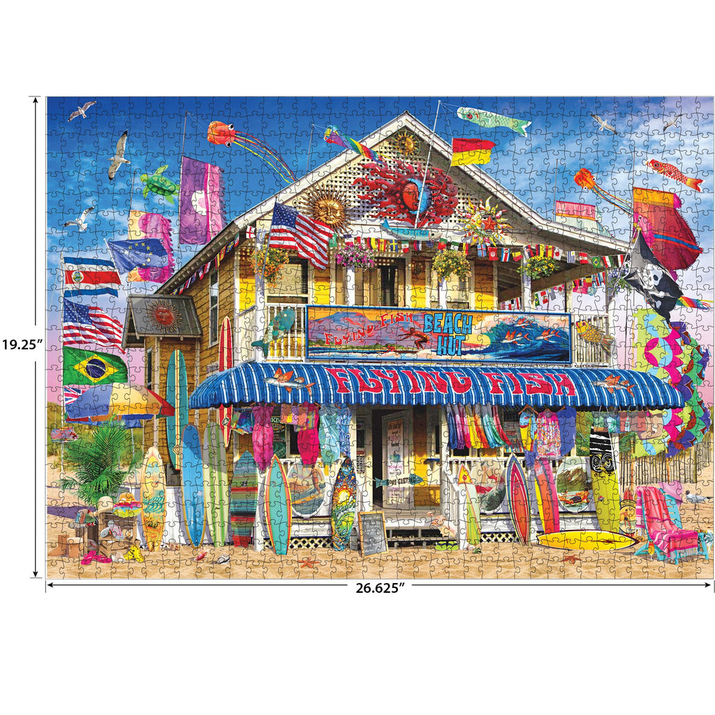 Kodak Premium Surf Shack 1000-Piece Jigsaw Puzzle – RoseArt