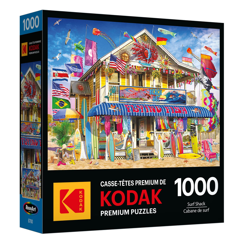 Kodak Premium Surf Shack 1000-Piece Jigsaw Puzzle – RoseArt