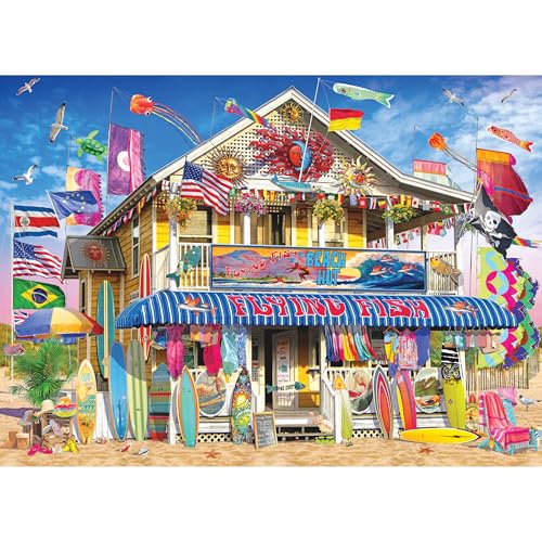 Kodak Premium Surf Shack 1000-Piece Jigsaw Puzzle – RoseArt