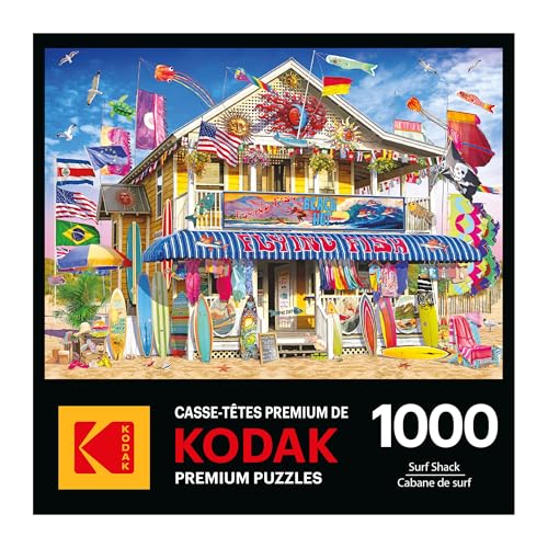 Kodak Premium Surf Shack 1000-Piece Jigsaw Puzzle – RoseArt