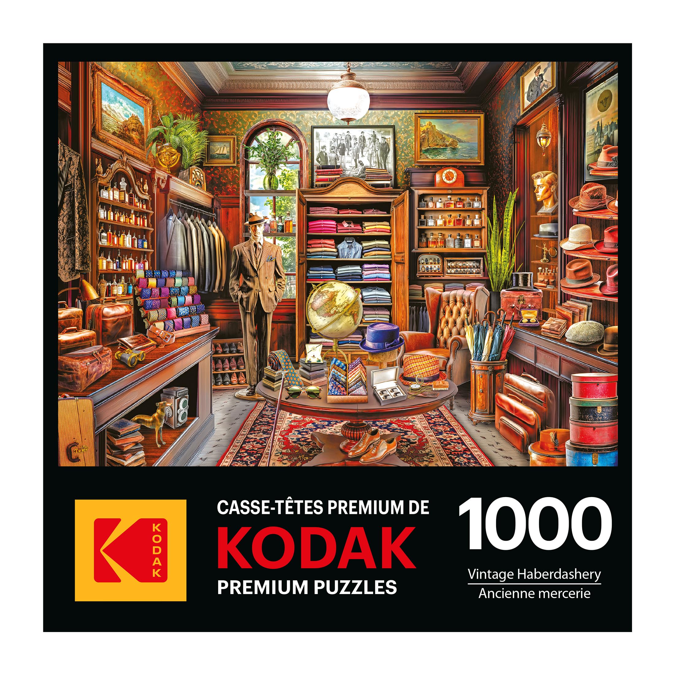 Kodak Premium Vintage Haberdashery 1000-Piece Jigsaw Puzzle – RoseArt
