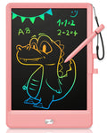 KOKODI 8.5 Inch LCD Writing Tablet for Toddlers - Pink Doodle Board, Erasable Drawing Pad, Educational Toy for Ages 3-8