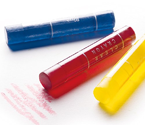 KOKUYO KE-AC26 Transparent Crayons (5 Colors) – Clear Oil Gel Crayons