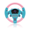 KONALITY Kids Steering Wheel Toy - Musical Driving Simulator with Suction Cup for Car Seat or Stroller