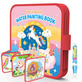 K'ONLE Reusable Water Coloring Book for Toddlers – 10 Pages, No Mess, Pony Theme, Travel Activity