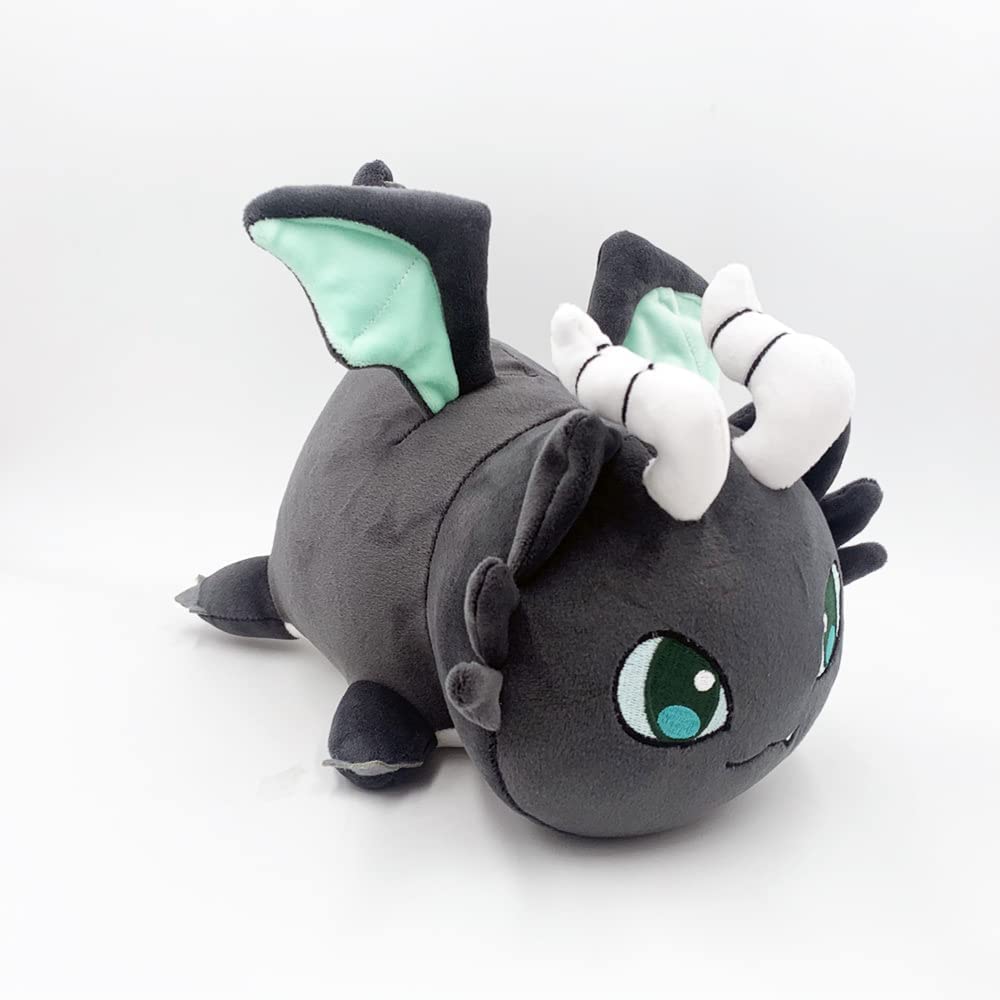 KOWSI Dragon Cat Plush – Fantasy Kawaii Squishy Stuffed Animal Collectible
