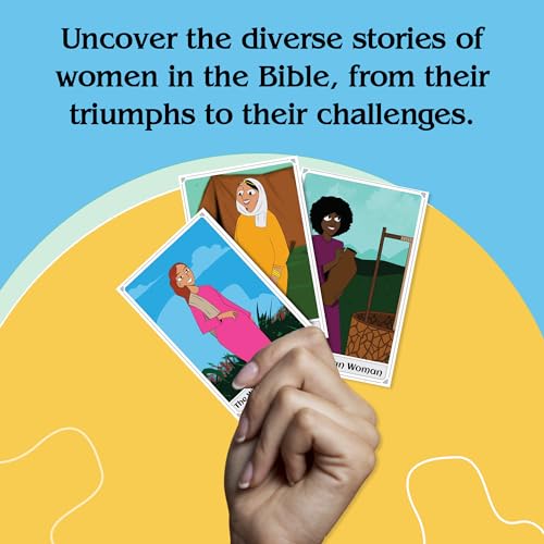 Kulture Games Bible Women – Christian Card Game with 50 Bible Stories, Trivia & Matching Game