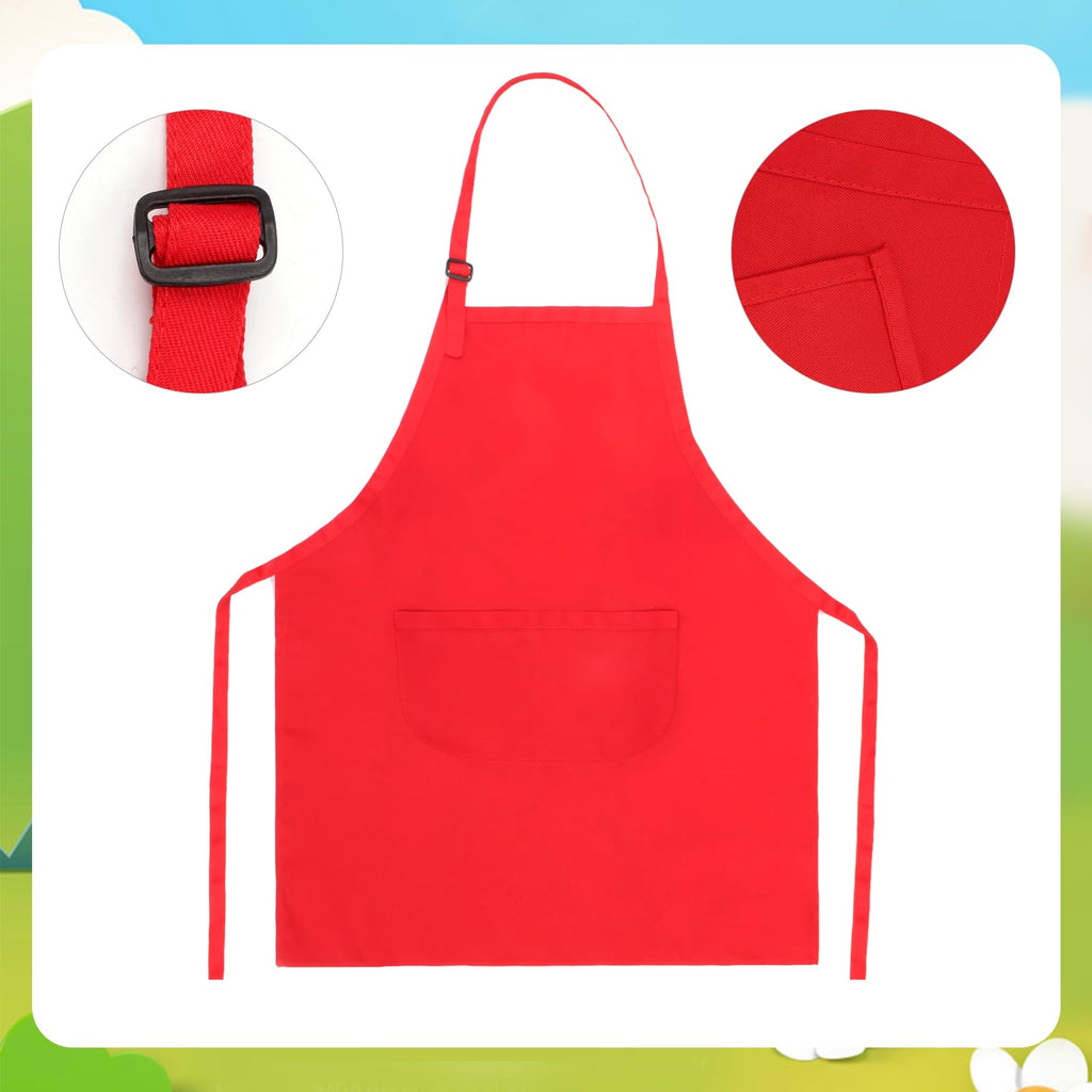 Kyson Kids Chef Costume Kit – 5-Piece Set with Apron, Bowtie, Glasses, Mustache & Cane