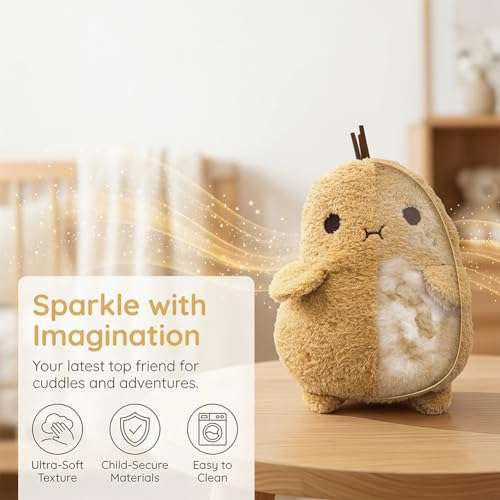 Labauxite 12.9 Inch Cute Potato Plush Toy - Soft Kawaii Stuffed Doll Pillow for Kids Gifts