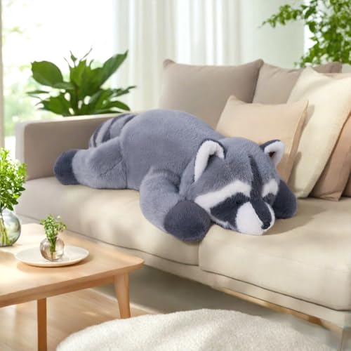 Labauxite Raccoon Plush Toy – 11.8 Inch Super Soft Stuffed Animal Body Pillow