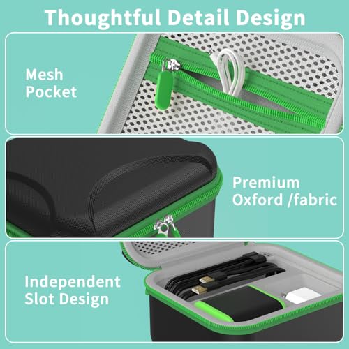 Lakdun Hard Shell Carrying Case for Leapfrog LeapMove Active Learning System – Storage with Organized Compartments