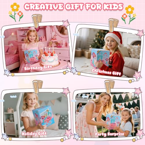 LansinLife DIY Flower Bouquet Kit for Girls – Creative Arts & Crafts Gift for Kids Ages 4-9