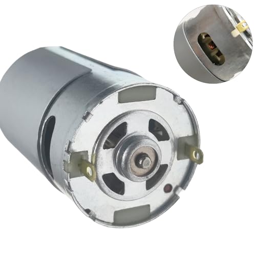 LANYINDI 12V 550 Motor 30000RPM High Torque DC Drive Motor Upgrade for Ride On Toys with 3 Gear Options