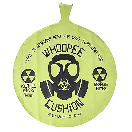 Large 12-Inch Whoopee Cushion 2-Pack by The Dreidel Company – Classic Fart Prank Toy for Parties
