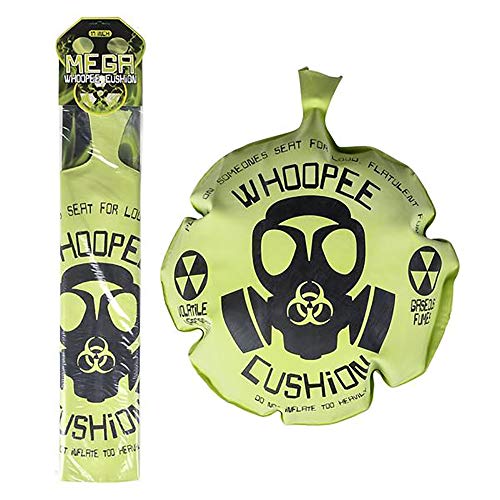 Large 12-Inch Whoopee Cushion 2-Pack by The Dreidel Company – Classic Fart Prank Toy for Parties