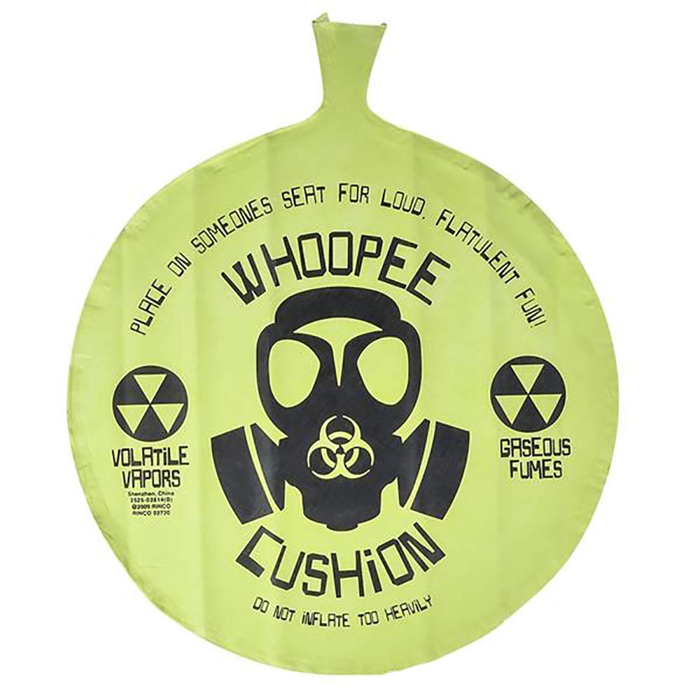 Large 12-Inch Whoopee Cushion 2-Pack by The Dreidel Company – Classic Fart Prank Toy for Parties