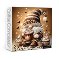 Larkipuzz Funny Gnome Coffee 1000-Piece Jigsaw Puzzle – Whimsical Art Elf with Cupcakes and Latte Art